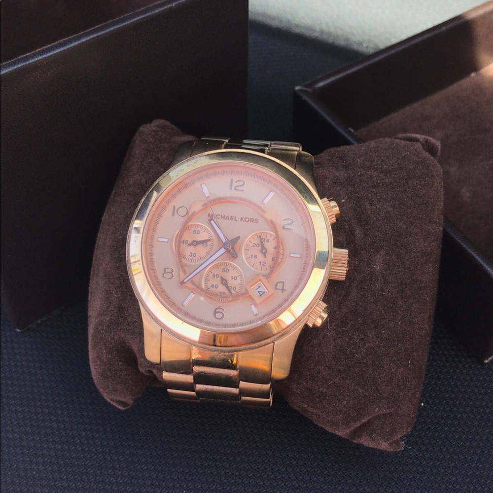 Rose Gold Michael Kors Watch